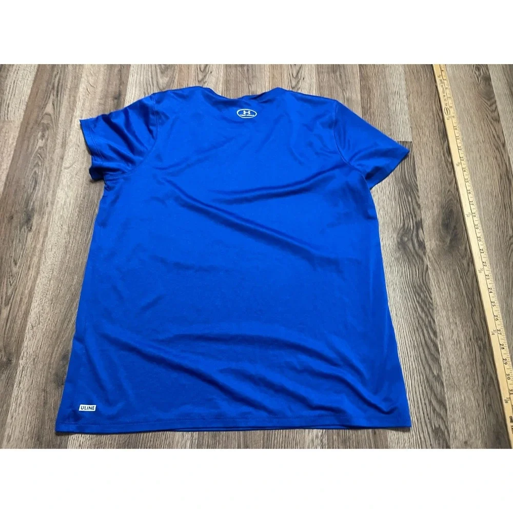 Under Armour Shirt, Men's Size XL, Blue,‎ Crew Neck, Athletic Wear